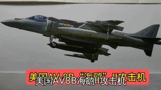 美国AV8B“海鹞”II攻击机