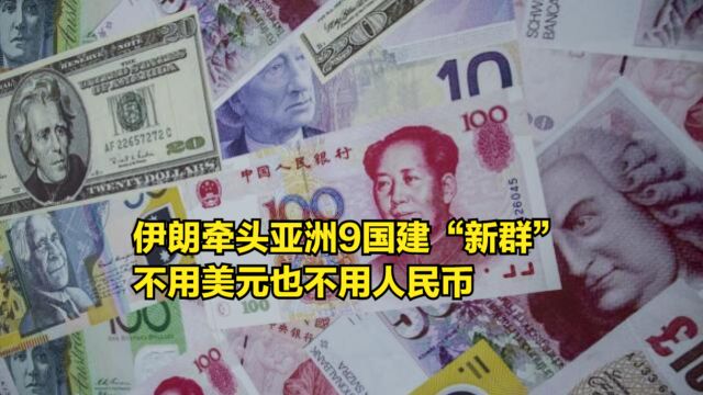 伊朗牵头,亚洲9国另起炉灶建“新群”,不用美元也不用人民币