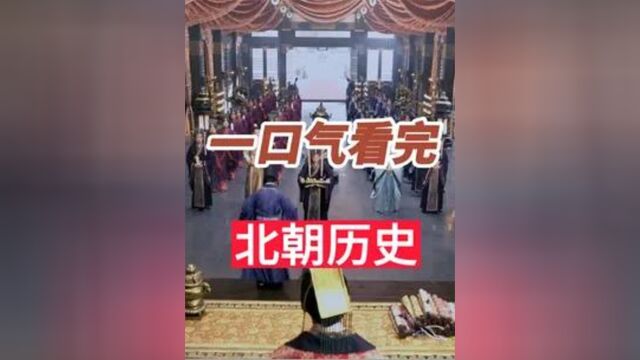 一口气看完南北朝之北朝142年历史5