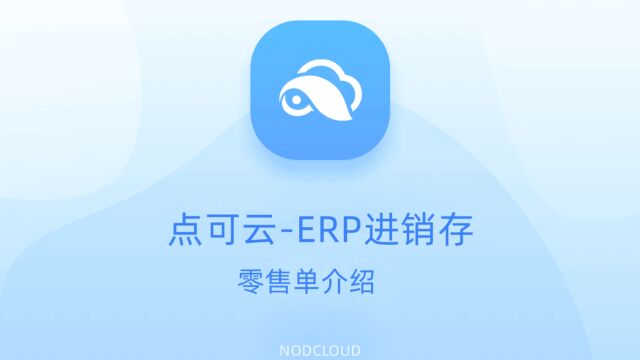 ERP进销存零售参数介绍