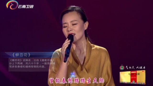 龚琳娜演唱《蝶恋花》,震撼全场,嗓音太好听了丨中国情歌汇