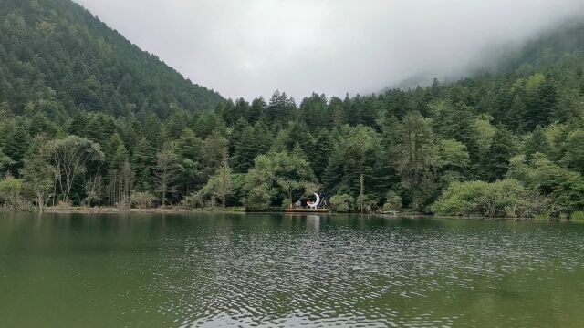 行走川西 之康定情歌木格措 七色海