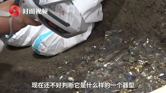 5号坑发现用料超足的金斧、米粒大小金珠……|三星堆新生报道