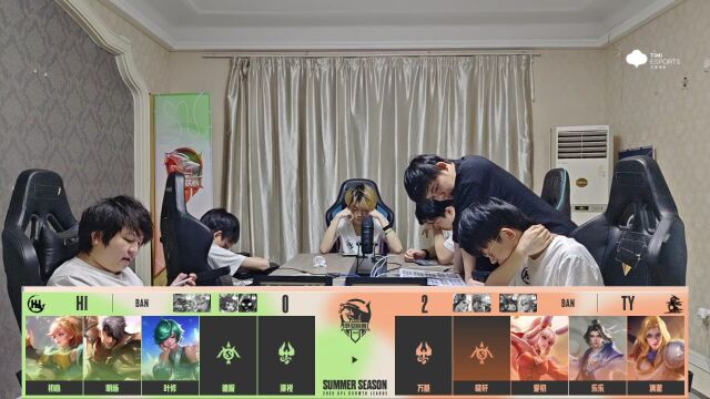 爱初弈星棋子抢龙2023年K甲夏季赛(常规赛第二轮)WEEK 11 DAY 2 HI vs TY3