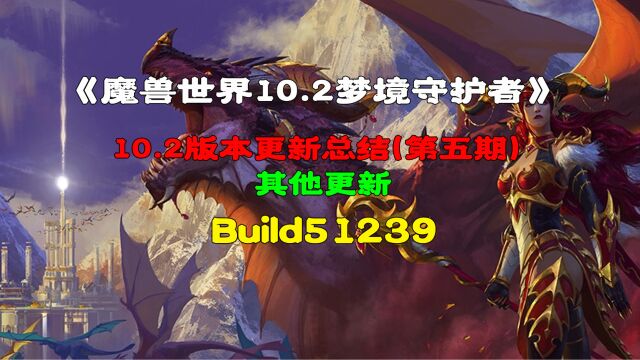 魔兽世界10.2梦境守护者版本更新内容整理第五期其他更新