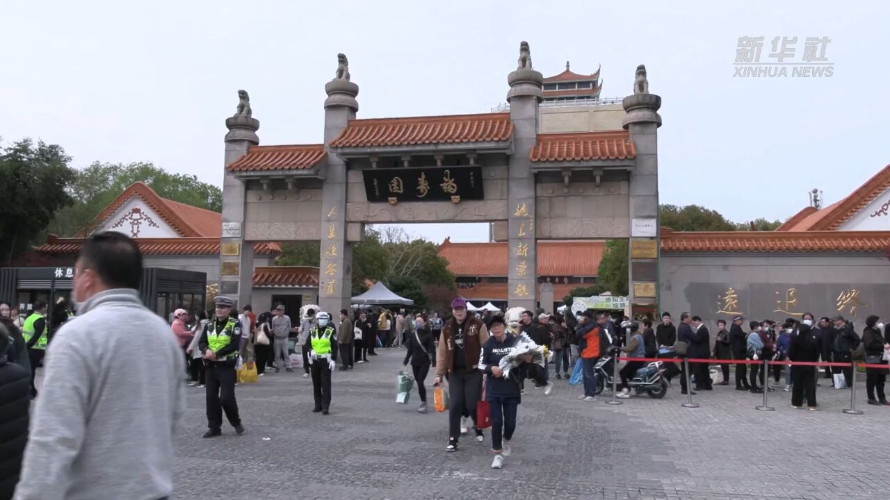 上海:文明低碳祭扫 绿色平安清明