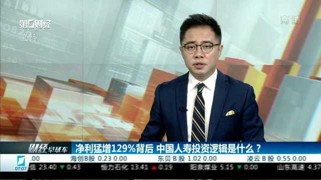 净利猛增129%背后,中国人寿投资逻辑是什么?