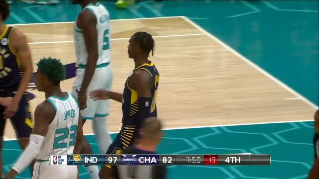 NBA季前赛：步行者vs黄蜂第4节原声解说回放