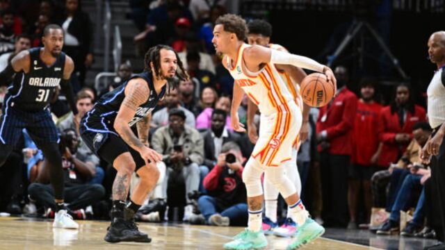 魔术98-108老鹰 班凯罗20+12特雷杨25+13两记三分锁定胜局