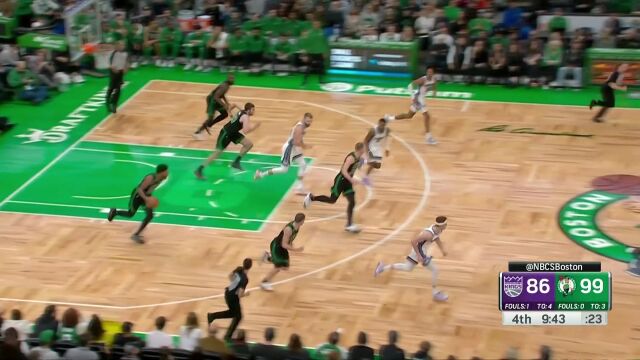 难者不会 会者不难！布朗无解中投+突破上篮扩大分差