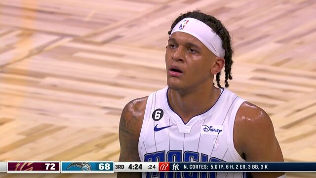  NBA季前赛：骑士vs魔术第3节中文解说回放