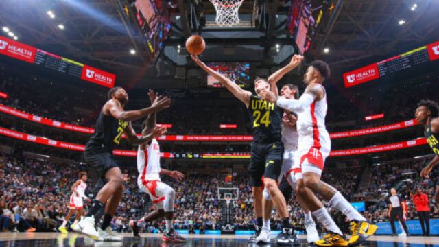 火箭101-109爵士 爵士双枪合砍44分复仇火箭
