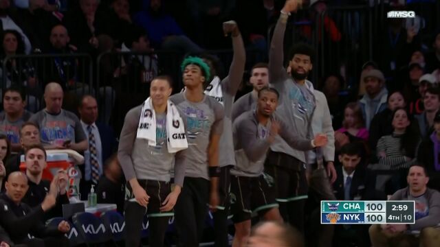  NBA常规赛：黄蜂vs尼克斯第4节中文解说回放