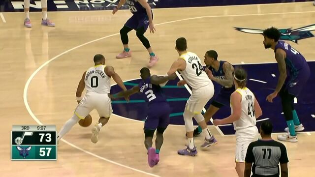 准备去做药检吧 霍顿-塔克连中三球砍下6分