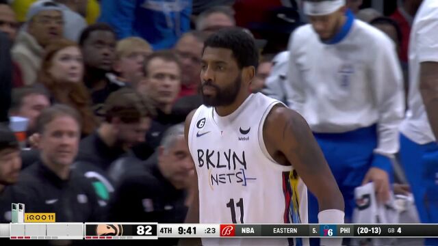 关键时刻挑大梁！欧文无解三分连珠炮射强势追击