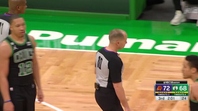 NBA常规赛：太阳vs凯尔特人英文原声全场回放