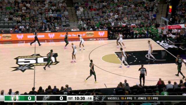 开场直接定下基调！布朗连得五分 塔图姆暴扣打出梦幻开局