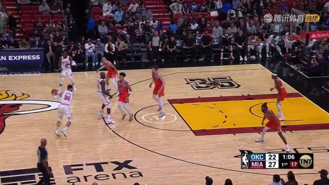 雷霆vs热火精华纯享 巴特勒砍35分率热火残阵险胜雷霆