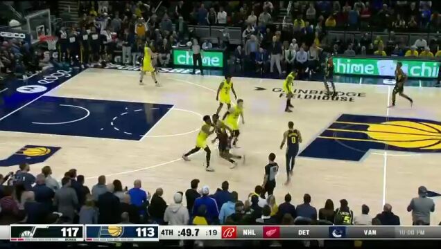 爵士vs步行者第4节中文解说回放