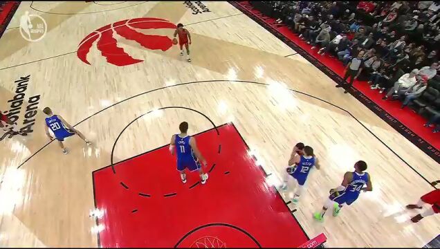 NBA常规赛：雄鹿vs猛龙第4节英文原声回放