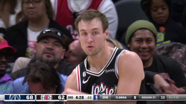 奇才vs快船精华纯享 小卡强势31分送奇才九连败