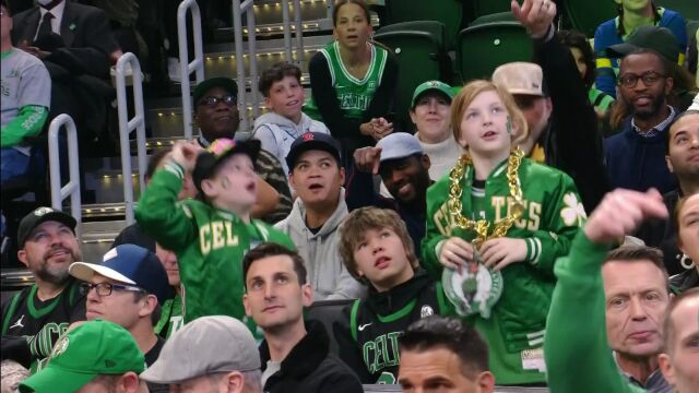 勇士vs凯尔特人第1节英文原声回放