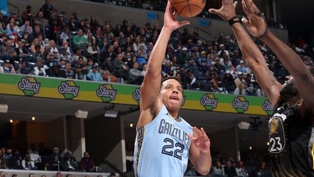 贝恩vs勇士集锦 26+4失衡倒地命中三分