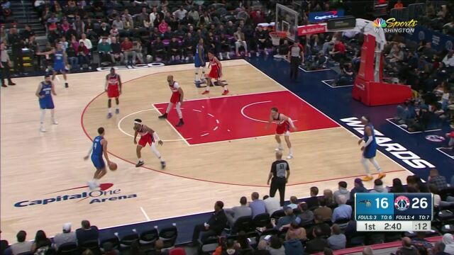 完美的团队配合！萨格斯妙传班凯罗后者双手暴扣拿下两分