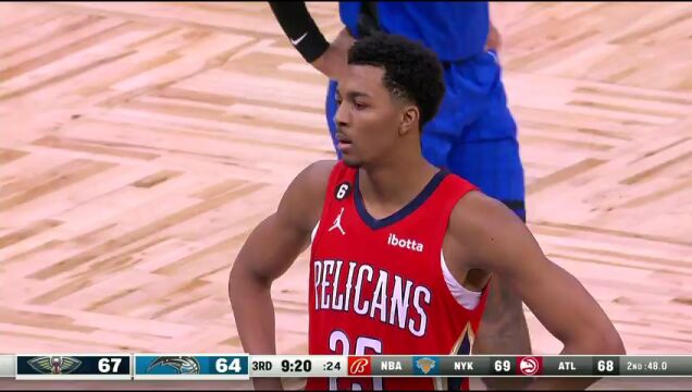 NBA常规赛：鹈鹕vs魔术第3节中文解说回放