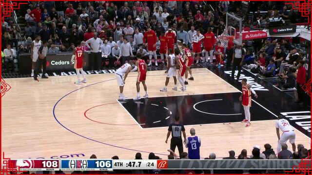 回顾快船vs老鹰过往交战记录 双前锋组合合力狙击后场双枪