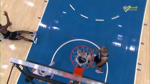 NBA常规赛：快船vs奇才第1节原声解说回放