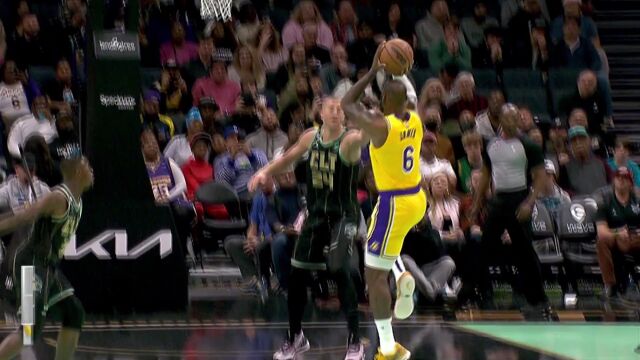 湖人vs黄蜂第1节中文解说回放