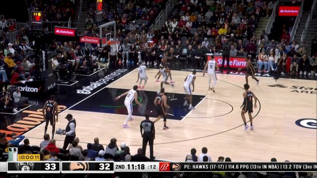 配合默契！科林斯人缝妙传助攻福里斯特干拔上篮