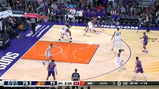 碾压突破势不可挡 布里奇斯掀翻比尔强硬上篮