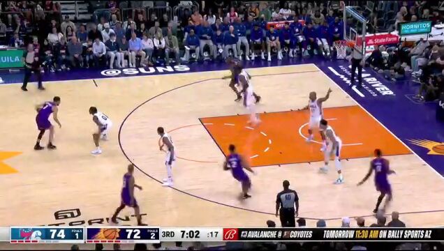 NBA常规赛：76人vs太阳中文解说全场回放