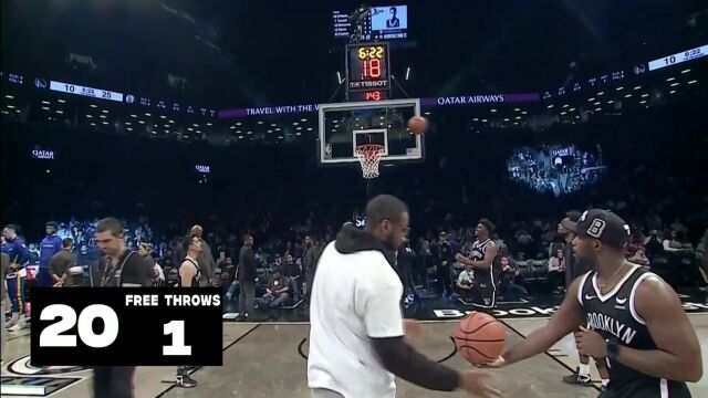 勇士vs篮网第1节英文原声回放