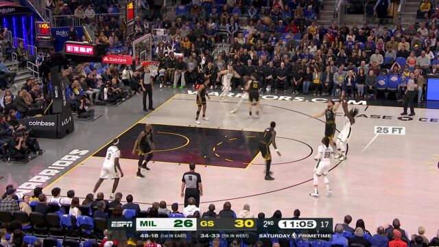 霍乐迪外线出手 三分线外一箭穿心