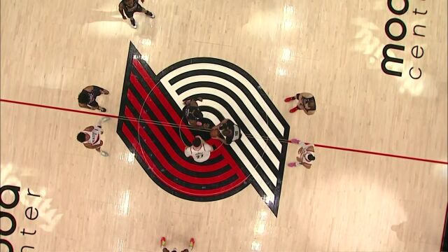 活塞vs开拓者英文原声全场回放