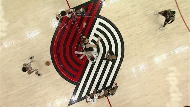 NBA常规赛：快船vs开拓者英文原声全场回放