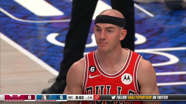 公牛vs独行侠第1节英文原声回放