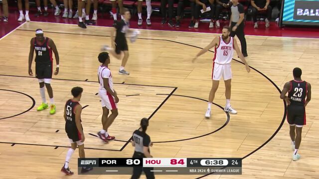 Amen Thompson 精彩集锦 开拓者