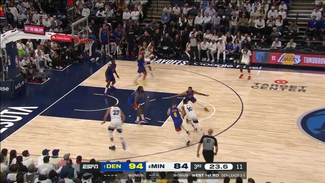 一寸长一寸强 戈贝尔空接背扣风骚全场