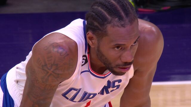 快船109-123太阳 卡威空砍59分KD布克合砍63分逆转快船扳成1-1