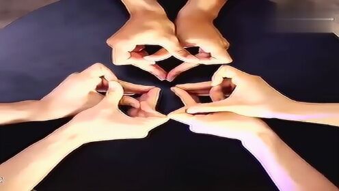 创意的华丽手指舞 手控 创意 舞蹈 手指舞