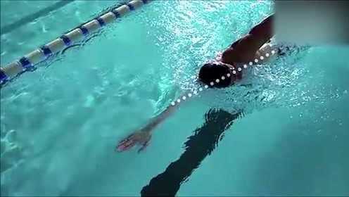 游泳技术帖教学，关于自由泳划水技术教学视频