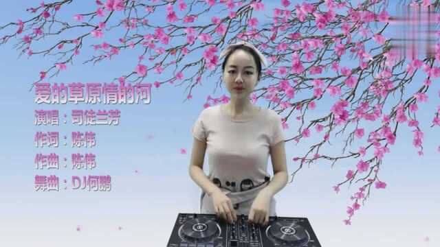 司徒兰芳《爱的草原情的河》DJ何鹏版