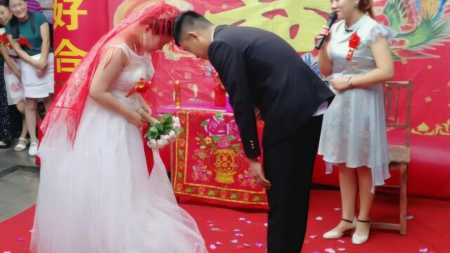 家乡丨实拍农村传统婚礼结婚仪式!