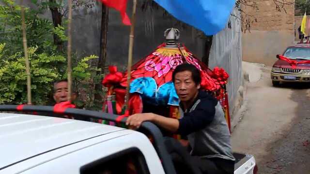 甘肃陇南武都区马街镇柳家坡村郝水龙王庙会实拍