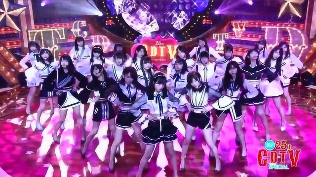 CDTV,AKB48小栗有以,高跟鞋跳舞不疼么