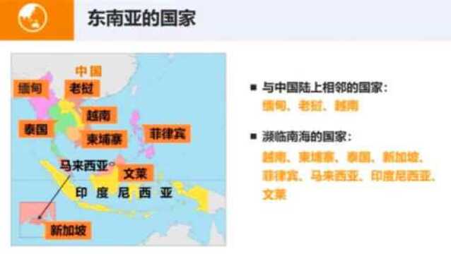 三分钟了解初中地理《东南亚》